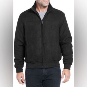 Weatherproof Black Jacket 85%wool size L